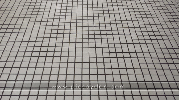 Tile Black and White Grid