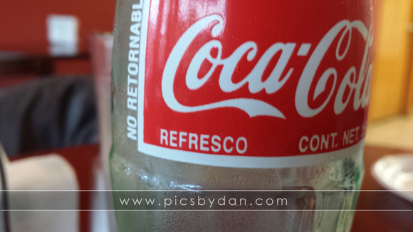 empty coca-cola bottle